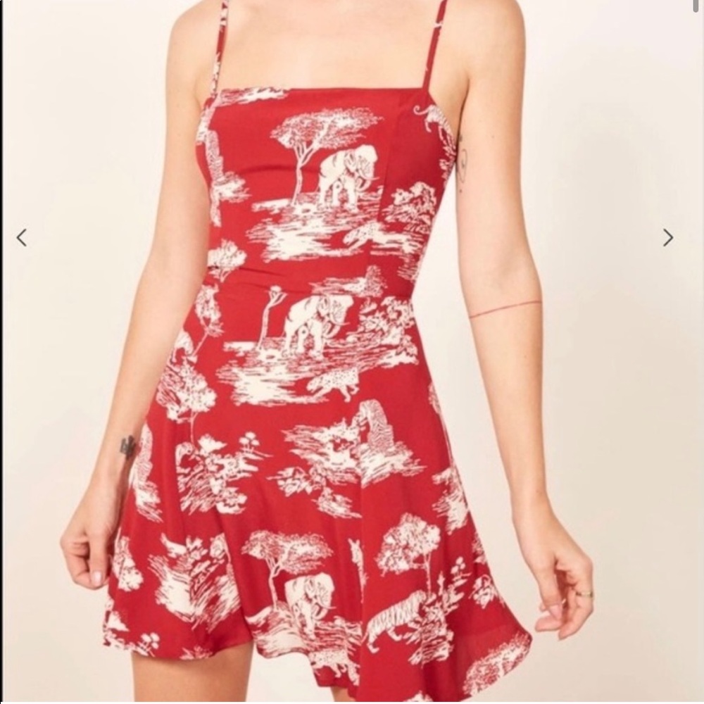 Reformation Kendall Dress in Nairobi Print